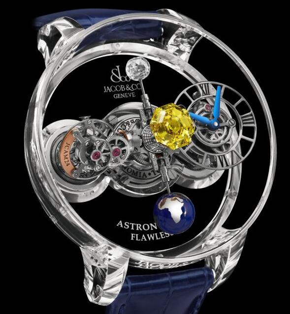 Jacob & Co. ASTRONOMIA FLAWLESS VIVID YELLOW DIAMOND Watch Replica AT125.80.AA.UD.B Jacob and Co Watch Price